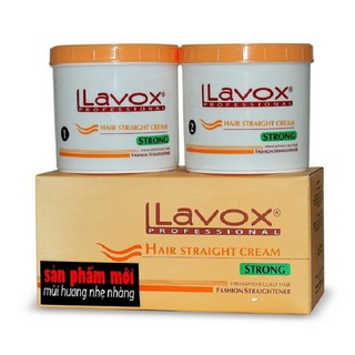 Thuốc duỗi tóc lavox chính hãng
