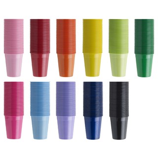 [ANE_VLNK]- THANH LÝ - Cốc nhựa cá nhân dùng 1 lần nhiều màu sắc