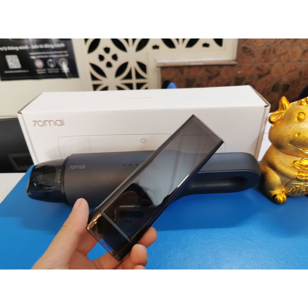 Máy hút bụi ô tô mini không dây cầm tay Xiaomi 70Mai Vacuum, tích hợp pin sạc, bảo hành 6 tháng