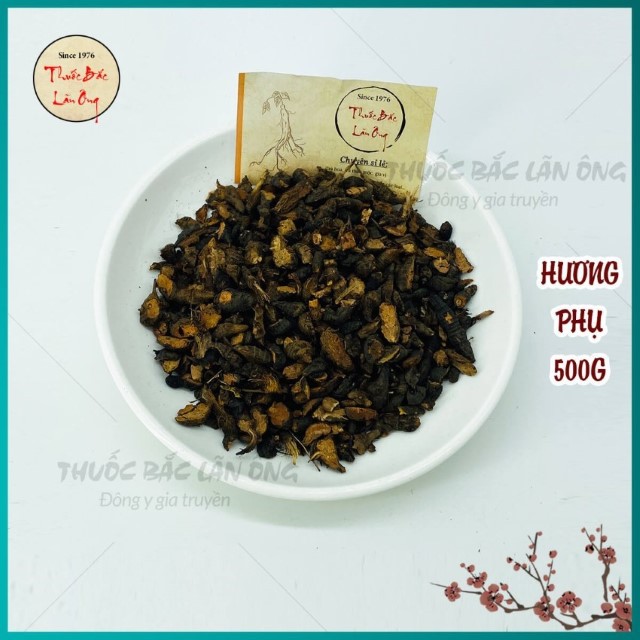Hương phụ khô 500g ( củ gấu tàu đã sơ chế)