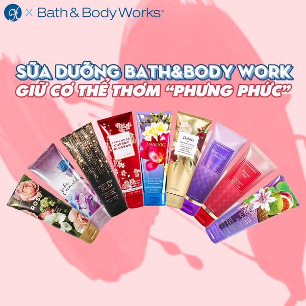 KEM DƯỠNG BODY BATH &amp; BODY WORKS