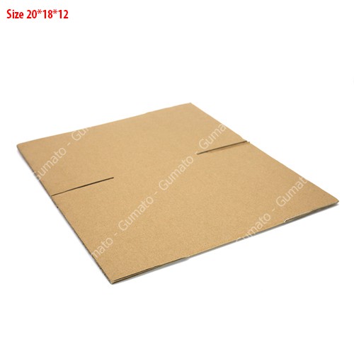 Hộp giấy P55 size 20x18x12 cm, thùng carton gói hàng Everest