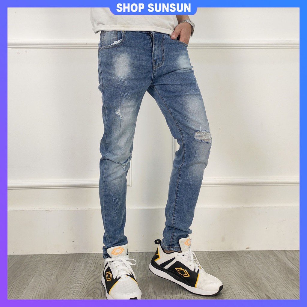 Quần bò nam ống côn ☀️ FREESHIP ☀️ SS797 shop Sunsun chuyên quần jean nam đẹp