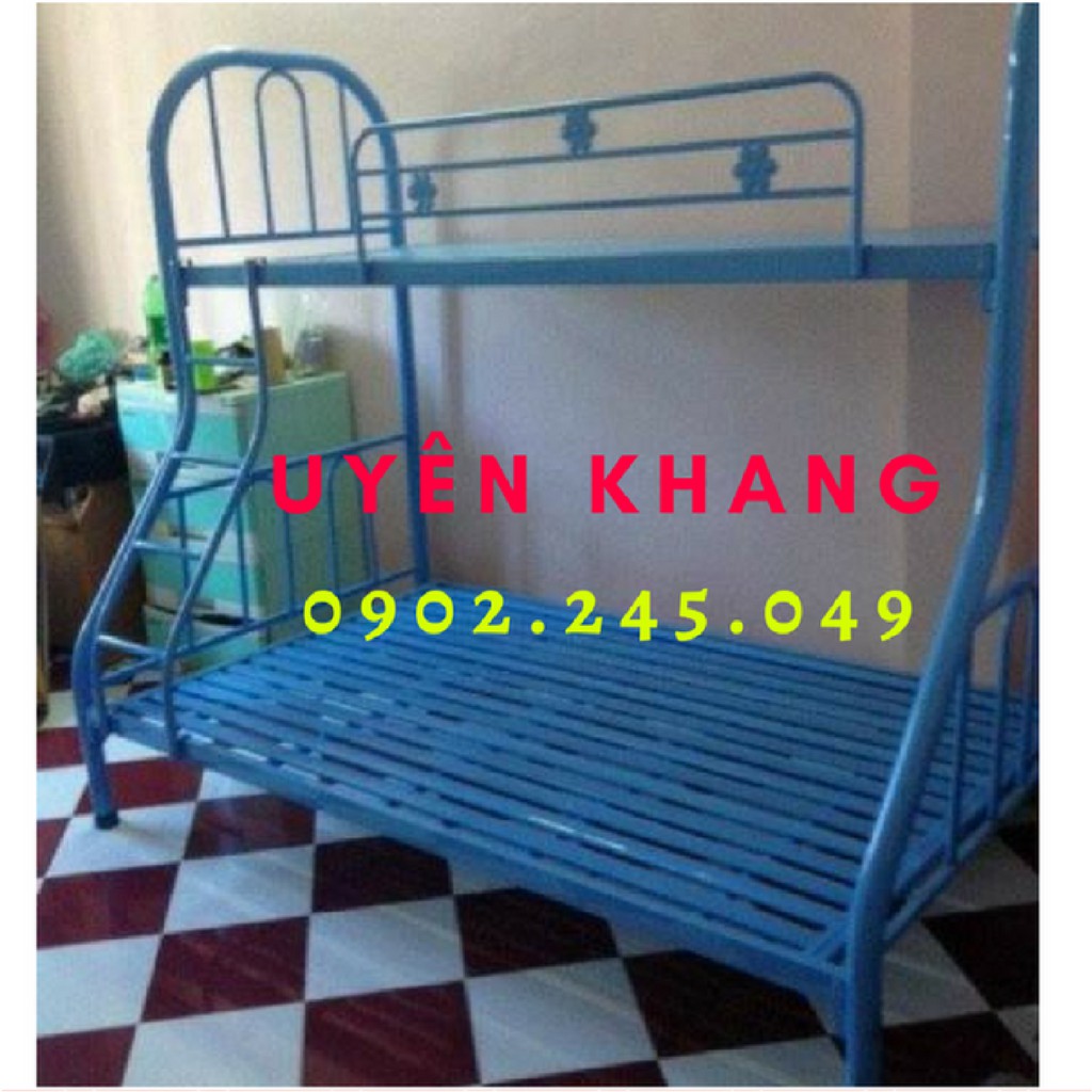 Giường tầng sắt trẻ em - siêu rẻ - 1m-1m6