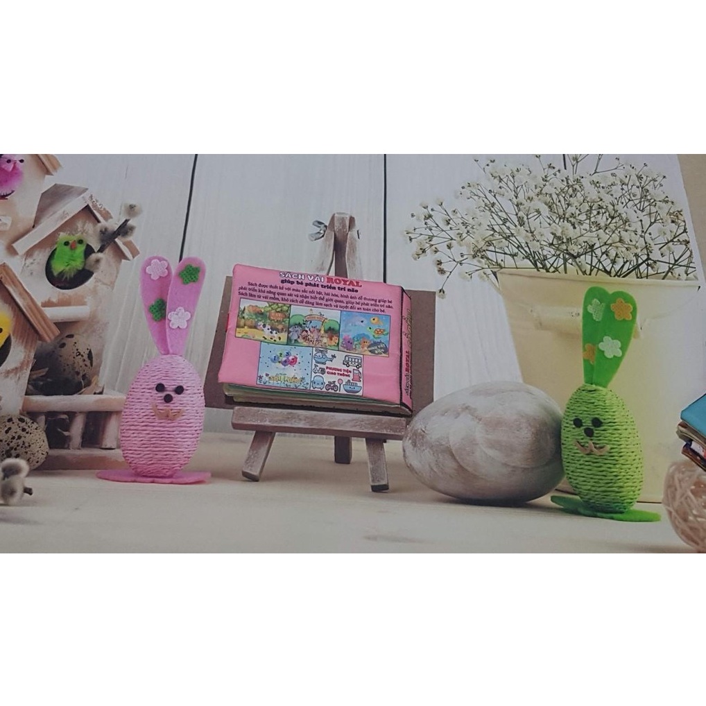 SÁCH VẢI 5 CHỦ ĐỀ CHO BÉ KÍCH THƯỚC 13X16CM HÀNG VIỆT NAM