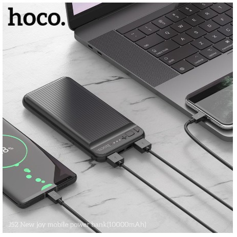 Sạc dự phòng Hoco J52 10.000 mAh (chính hãng, Bảo hành 1 năm)