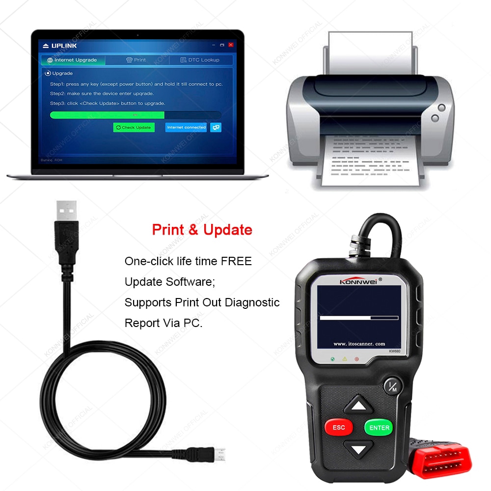 Phụ Kiện Chuyên Dụng Cho Xe Hơi scanner odb 2 Kon 600 800