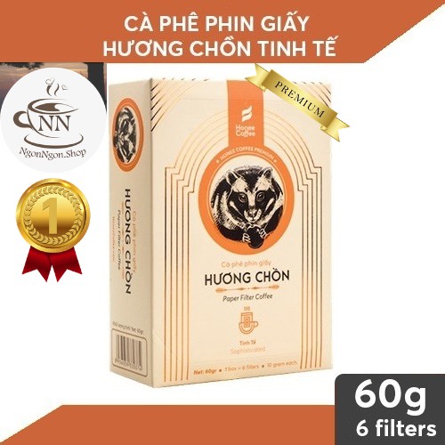 Cà Phê Chồn Phin Giấy Hương Vị Tinh Tế HONEE COFFEE 60g - NGON NGON CÀ PHÊ