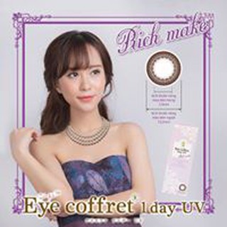 (Tặng 3 cặp) Kính áp tròng SEED màu Rich Make