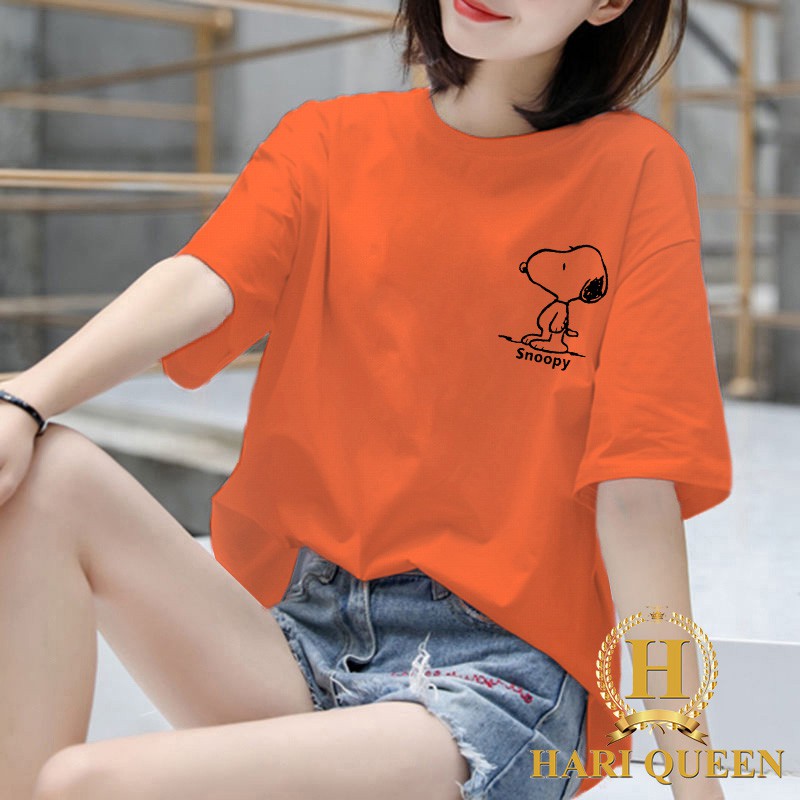 Áo phông logo cún Snoopy HARI0520