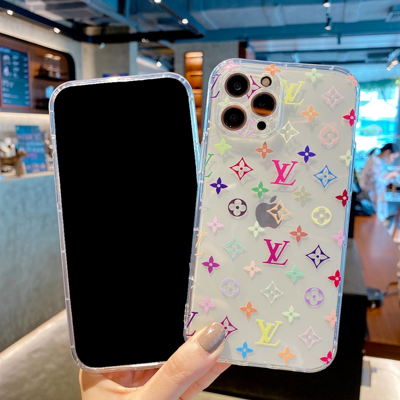 Ốp điện thoại TPU mềm trong suốt in logo LV thời trang cho VIVO Y20 Y20S Y12S Y11S Y20i Y50 Y30 Y30i V20 Pro SE