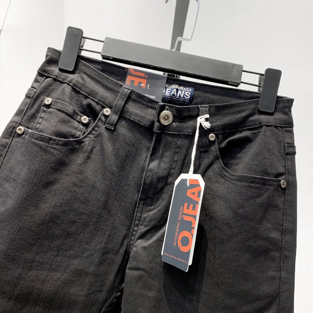 [CHÍNH HÃNG] Quần Jean nam Ojeans ống ôm trẻ trung 30444 - MÀU ĐEN