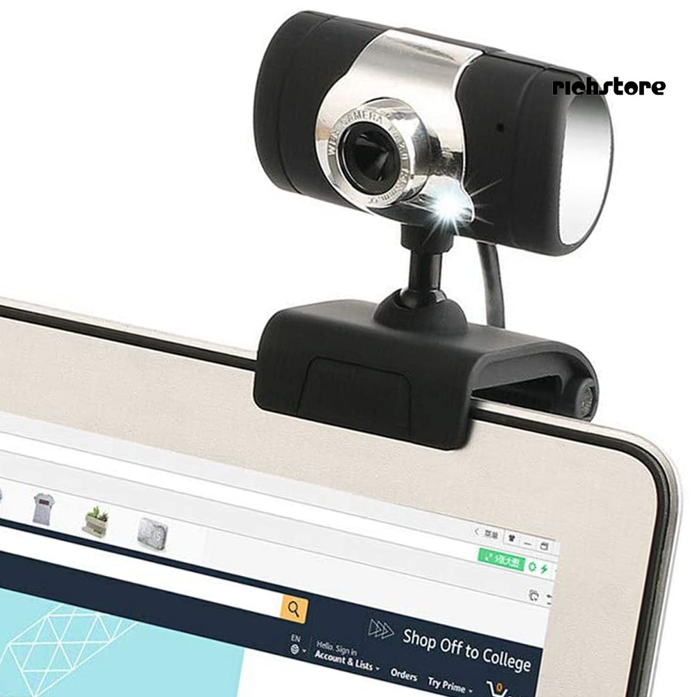 Webcam 480p Usb Có Mic Thu Âm Cho Máy Tính Laptop