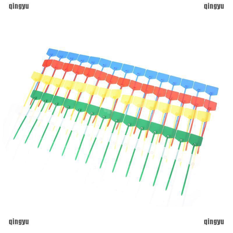 100 Dây rút nhựa màu sắc dùng để đánh dấu dây cáp mạng