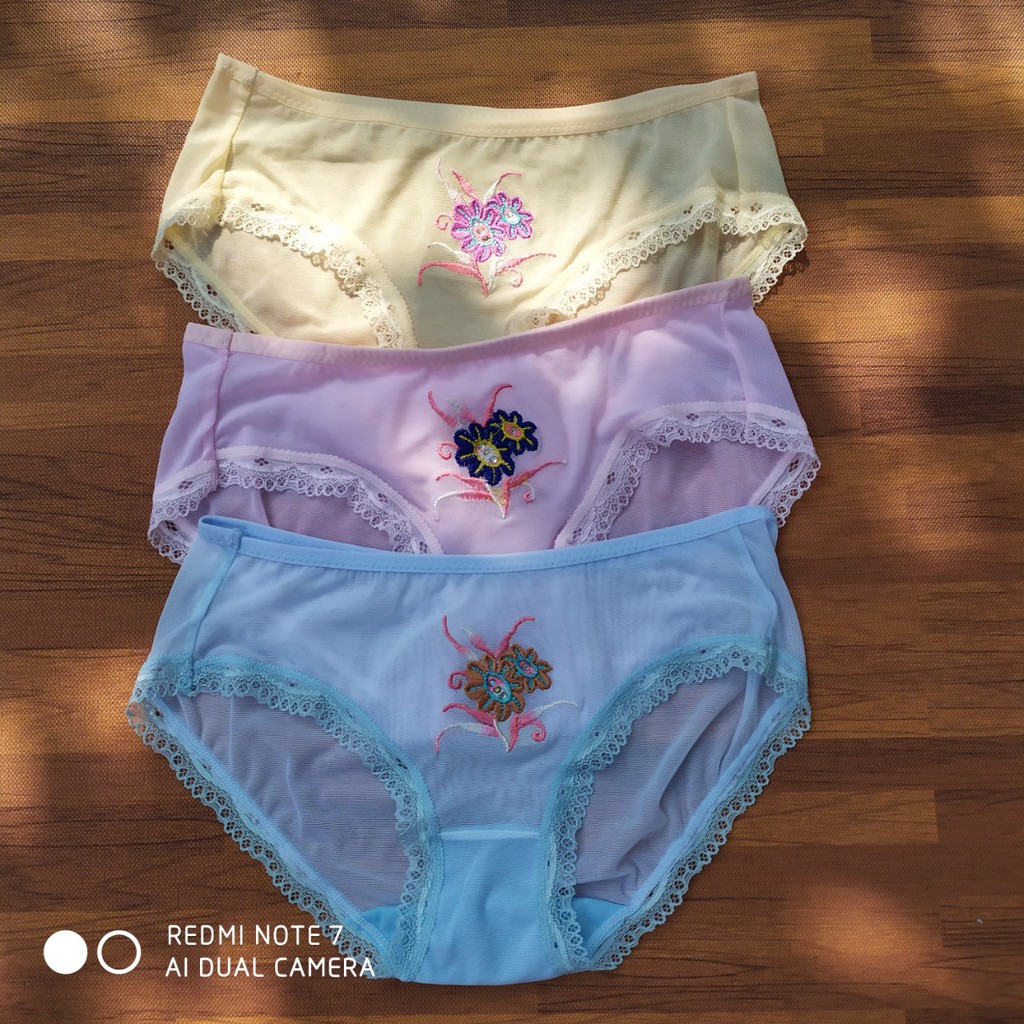 Quần lót ren xuyên thấu size nhỏ 40-46kg