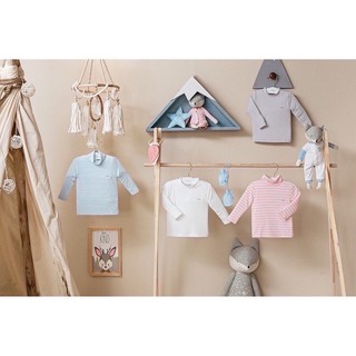 Áo cao cổ Nous 3cm - 5cm Nous vải Petit ( Size Từ 3-6 Tháng Đến 18-24 Tháng)