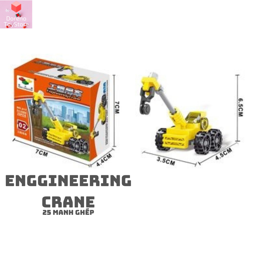 Đồ chơi lego xe tăng máy bay , lego lắp ghép thông minh Doreno store nhựa abs cho bé từ 3 đến 8 tuổi.