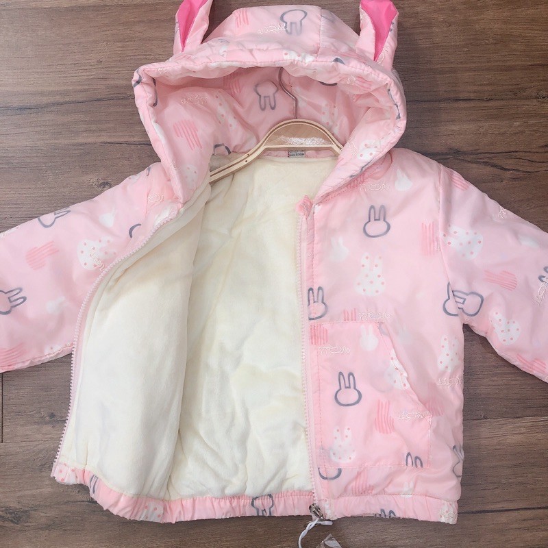 Áo khoác gió nỉ cho bé