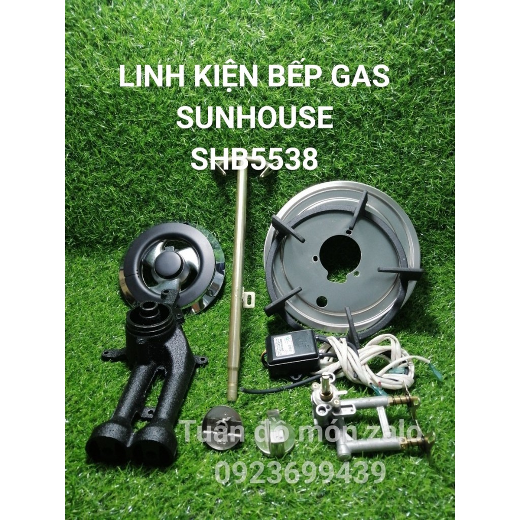 BẾP GAS ÂM SUNHOUSE SHB5538MT [tháo máy] phụ kiện phụ tùng linh kiện chính hãng