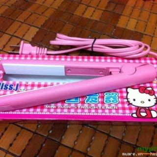 Máy Uốn Tóc Mini Hello Kitty