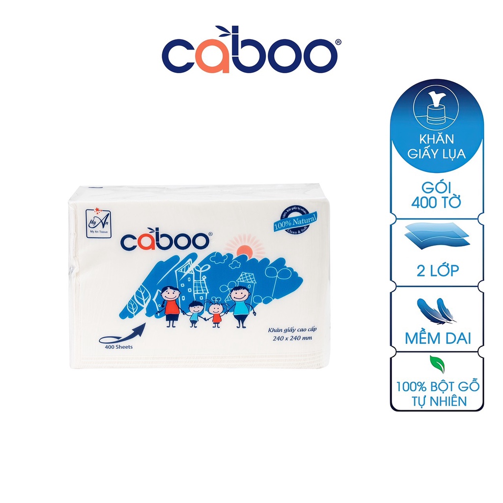 CaBoo giấy khăn ăn Napkin gói nhỏ siêu dai