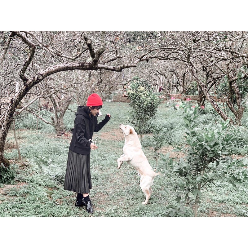 Chân váy Nhật xuất vải lụa satin màu đen ( Như mẫu H&M ) | BigBuy360 - bigbuy360.vn