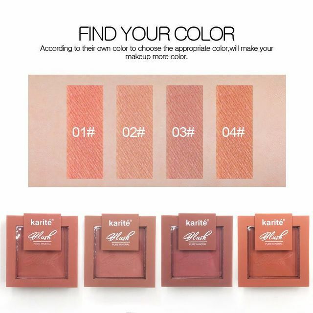 ( FREESHIP ĐƠN 50K ) PHẤN MÁ HỒNG ĐƠN TONE CAM KARITÉ HÃNG KISSBEAUTY | BigBuy360 - bigbuy360.vn