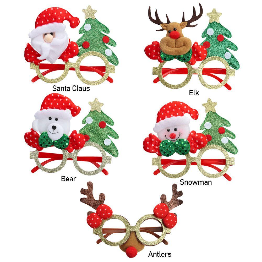 GOGOUP Mắt Kính Thời Trang Giáng Sinh Năm Mới Trang Trí Nhà Cửa