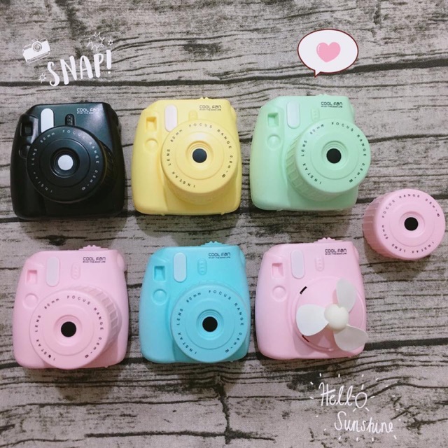 Quạt máy ảnh cắm sạc