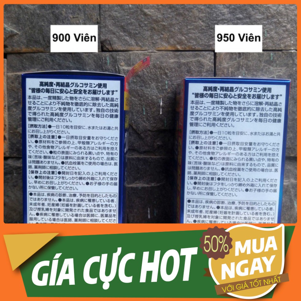 GIÁ CỰC ĐÃ Viên Uống Glucosamine Orihiro 1500mg Của Nhật 900 viên , 950 viên - Glucosamin 900 950 GIÁ CỰC ĐÃ