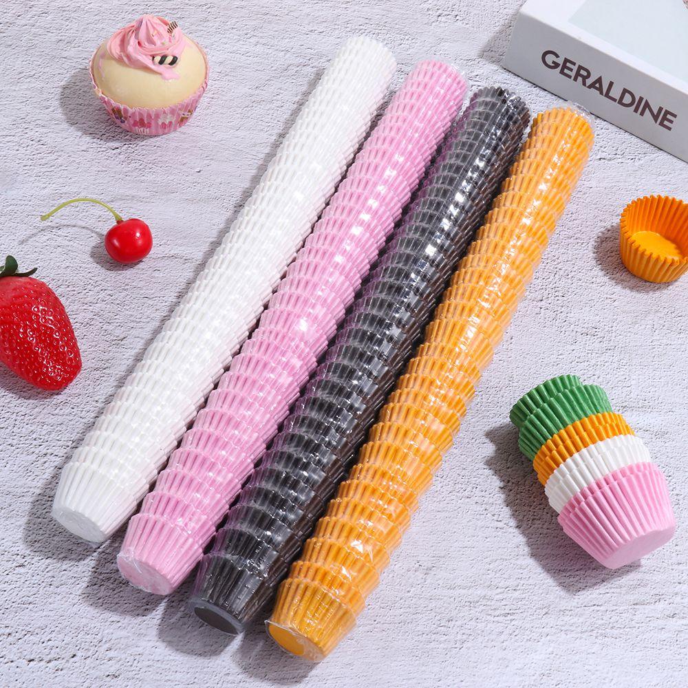 Set 500 / 1000 Cốc Giấy Làm Bánh Cupcake Tiện Dụng