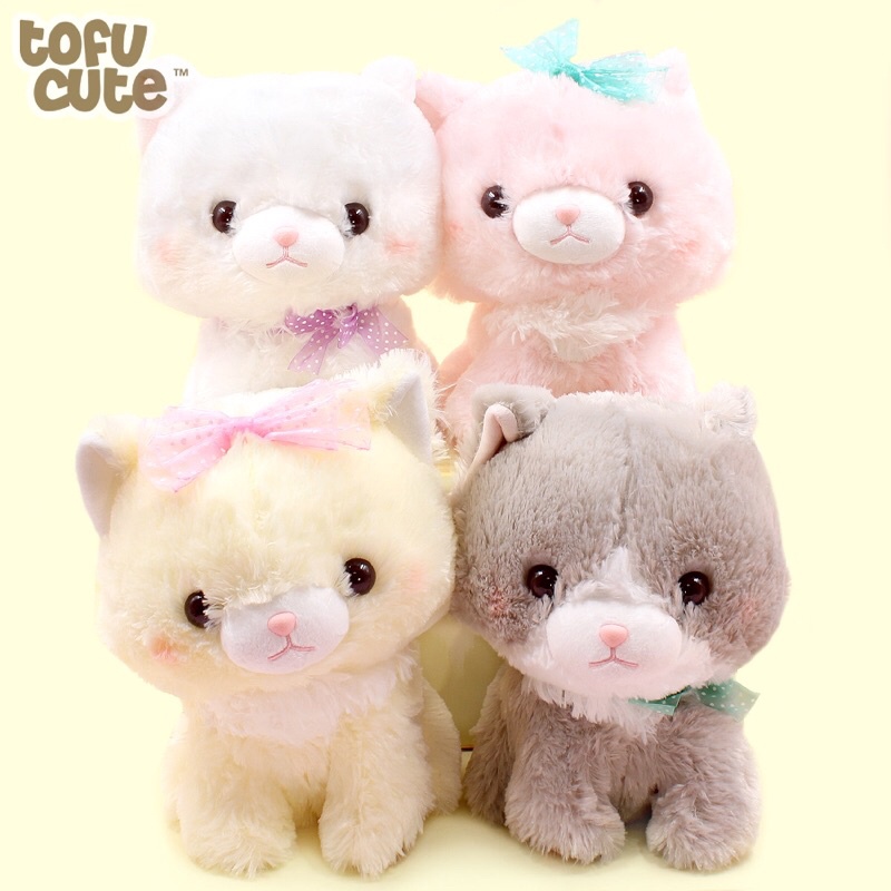 Thú bông mèo fuwaneko-mewchan Amuse Nhật Bản cao cấp