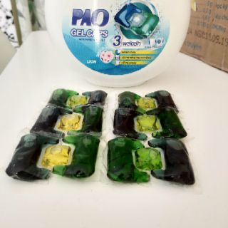 VIÊN GIẶT XÃ PAO 3in1 (chính hãng Thái Lan)