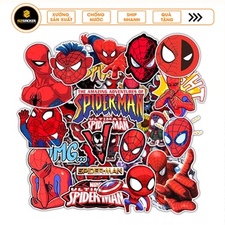 Sticker Spiderman Dán Máy Tính Chất Liệu Decal 5 Lớp Chống Nước Sản Xuất Tại Azsticker