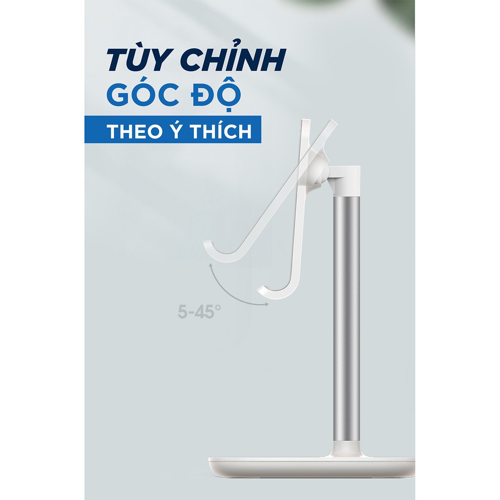 Giá đỡ điện thoại, máy tính bảng UGREEN LP177 60343 chất liệu kim loại có thể xoay 45 độ