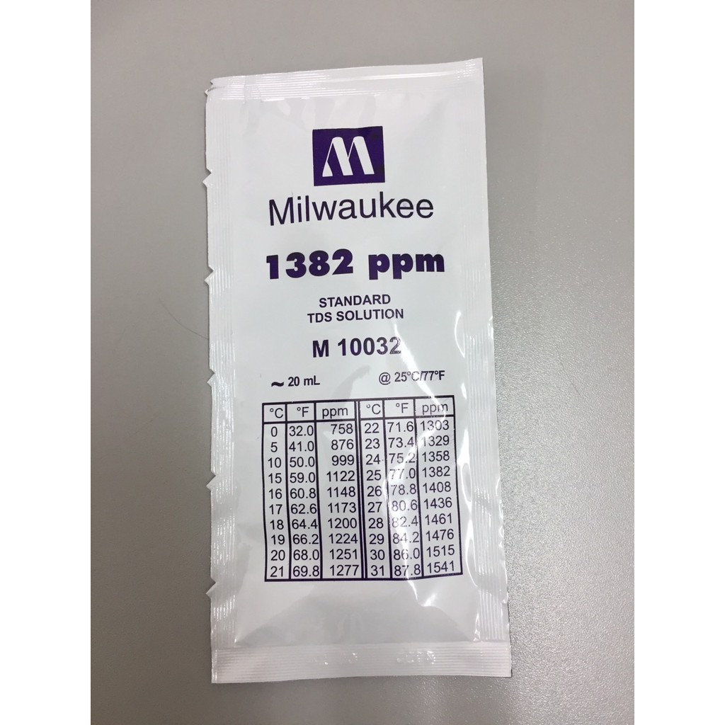 Dung dịch chuẩn TDS M10032 (1382 ppm)-Chính hãng Milwaukee