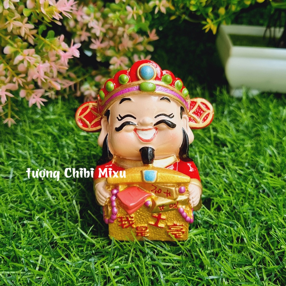 Tượng chibi Thần Tài may mắn 7cm