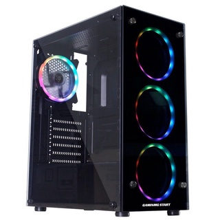 Vỏ CASE 2 MẶT KÍNH M-ATX ( NO FAN )