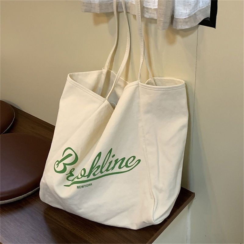 Ba Lô Canvas Thân Thiện Với Môi Trường Phong Cách Hàn Quốc Đơn Giản Mẫu Mới 2022 Dành Cho Nữ