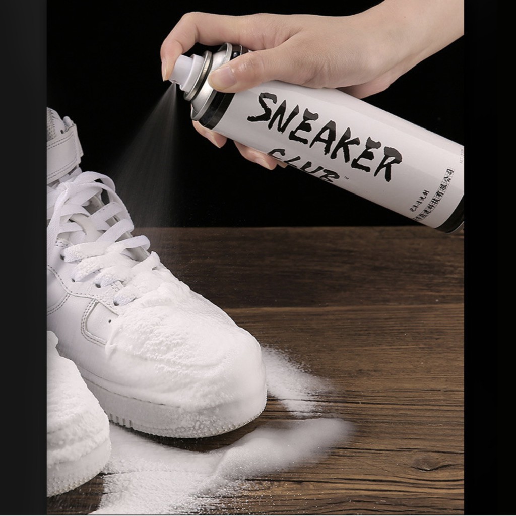 [RẺ VÔ ĐỊCH] Chai Xịt Bọt Vệ Sinh Giày Sneaker, 300ml, Dùng Cho Nhiều Chất Liệu, Hàng Chuẩn Nội Địa TQ - DETOO Store