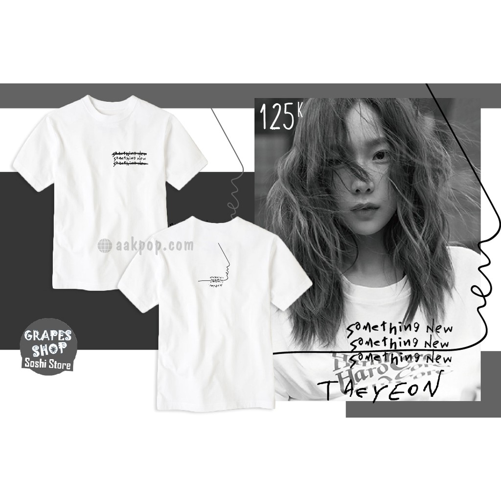 [Taeyeon] Áo thun Something New