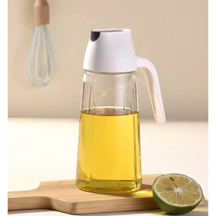 Bình đựng dầu ăn nắp mở tự động chống rò rỉ Siyue 640ml