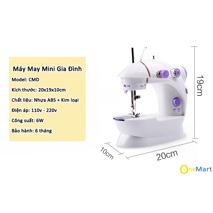 Máy May Để Bàn Nhỏ Gọn - Máy Khâu Mini Gia Đình