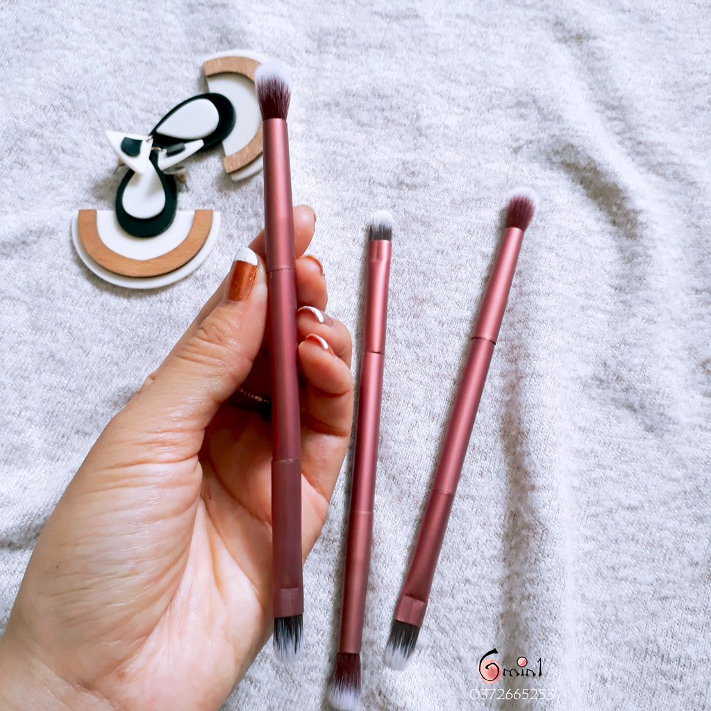 Cọ Đánh Phấn Mắt 2 Đầu