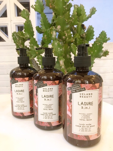 LASURE 3in1 - Dầu gội/Sữa tắm/Rửa vệ sinh | BigBuy360 - bigbuy360.vn