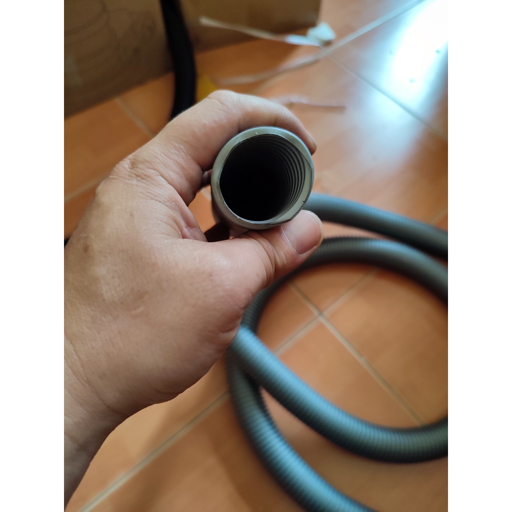 Ống mềm hút bụi,ống gân nhựa máy hút bụi gia đình,công nghiệp Phi 38mm dài 2,5m