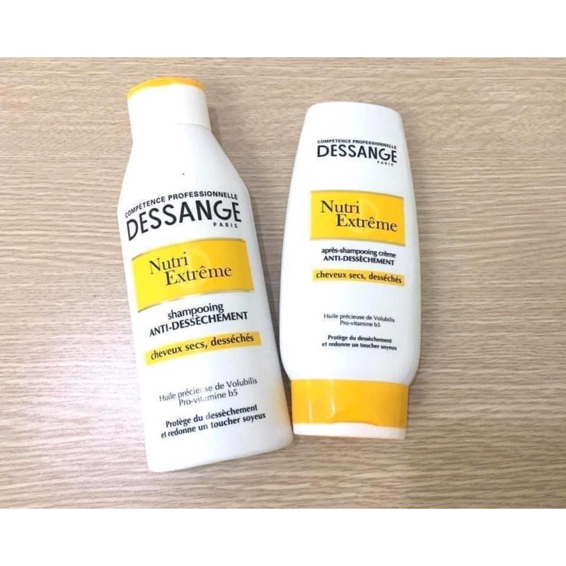 BỘ GỘI XẢ DESSANGE DÀNH CHO TÓC KHÔ hoặc TÓC MÀU