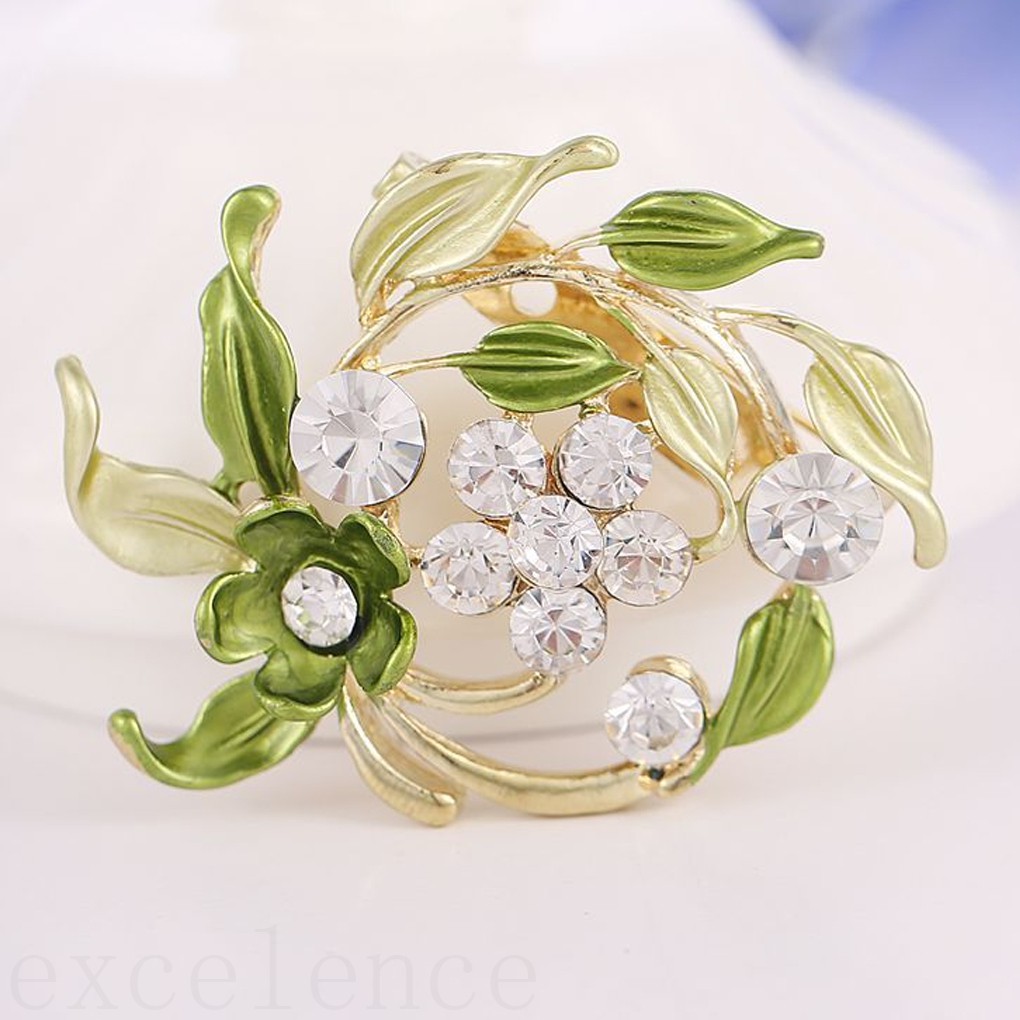 Ghim Cài Áo Hình Hoa Lá Phong Cách Cổ Điển Cho Nữ
