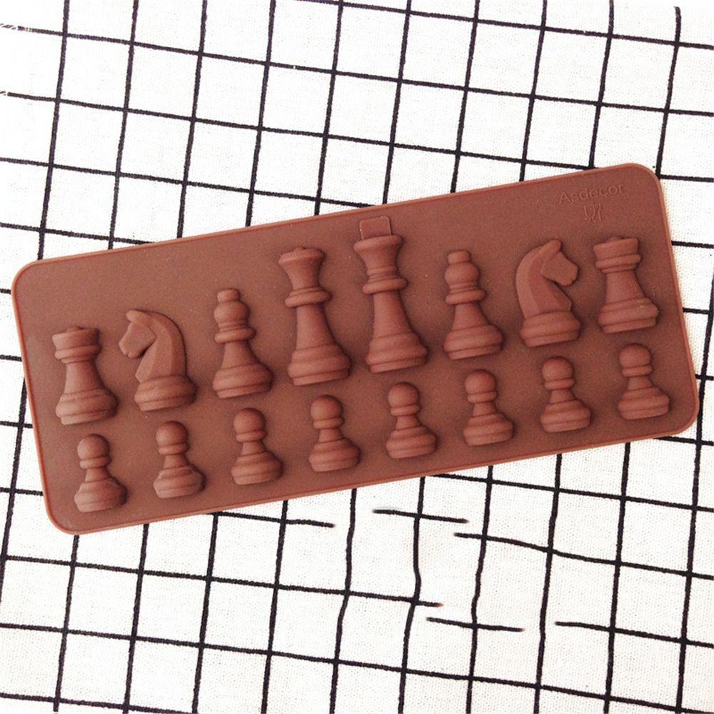 Khuôn Làm Bánh Bằng Silicone Hình Cờ Vua LAKAMIER