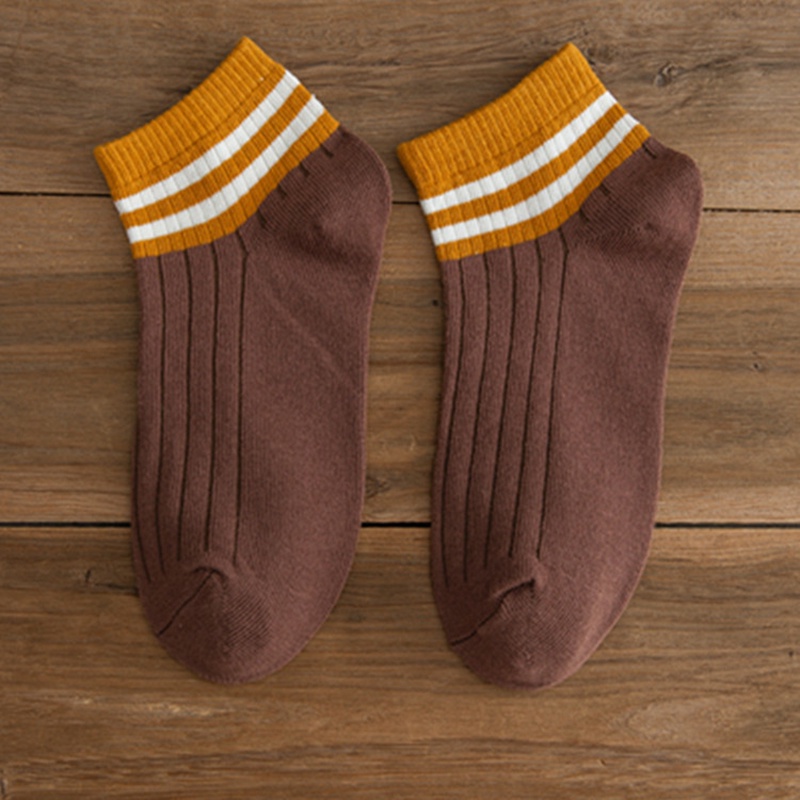 Vớ Cổ Thuyền Họa Tiết Kẻ Sọc Dễ Thương Cho Nữ